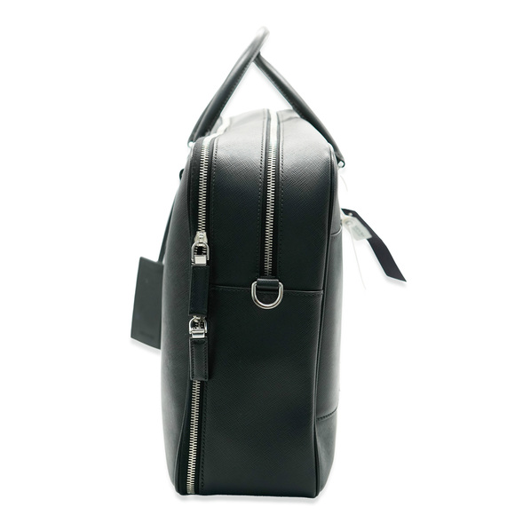Prada Black Saffiano Leather Briefcase - Picture 4 of 7
